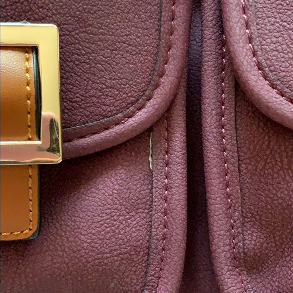 Maroon drawstring backpack - Picture 4 of 4